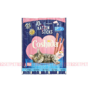 تشویقی مدادی گربه کوشیدا طعم ماهی سالمون - Coshida lachs Cat Stick - اسنک گربه کوشیدا طعم ماهی سالمون - اسنک مدادی گربه کوشیدا - تشویقی مدادی کوشیدا - تشویقی میله ای گربه کوشیدا