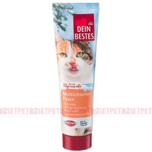 Dein Bestes cat malt paste and multivitamin - خمیر مالت و مولتی ویتامین گربه دین بستس - مولتی ویتامین گربه دین بستس - مکمل گربه دین بستس- مالت گربه دین بستس