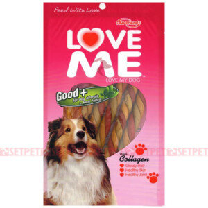 تشویقی سگ لاومی طعم مرغ و گوشت گاو - Love Me Chicken Beef Liver Soft Snack Dog Treat - تشویقی لاومی - تشویقی سگ لاومی - اسنک تشویقی لاومی طعم مرغ، گوشت گاو و جگر - اسنک سگ لاومی - تشویقی سگ دورپیچ لاومی