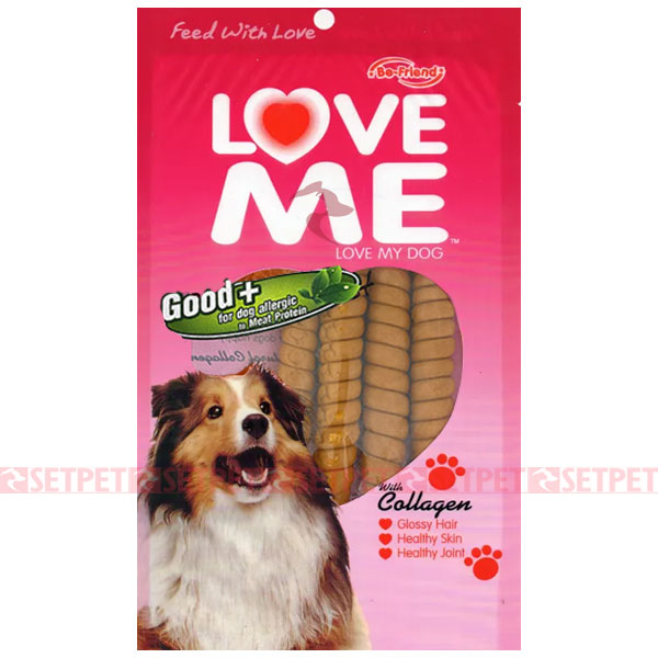 تشویقی سگ لاومی مارپیچ طعم مرغ - Love Me Chicken Soft Snack Dog Treat - تشویقی لاومی - تشویقی سگ لاومی - تشویقی سگ لوله ای لاومی طعم مرغ - اسنک سگ لاومی - تشویقی سگ دورپیچ لاومی - اسنک دورپیچ سگ لاومی - اسنک تشویقی لاومی طعم مرغ