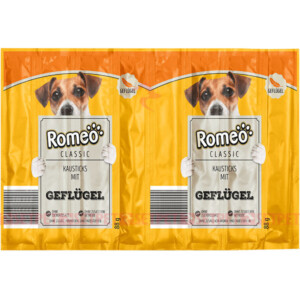 تشویقی مدادی نرم سگ رومئو طعم مرغ - Romeo Classic chew sticks poultry - مدادی سگ رومئو - مدادی سگ رومئو طعم بوقلمون - اسنک نرم سگ رومئو