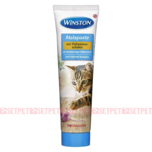 خمیر مالت آنتی هربال گربه وینستون - Winston Cat Malt Paste Anti Hairball - آنتی هربال گربه وینستون - دفع گلوله مو در گربه - آنتی هیربال وینستون - مالت گربه وینستون