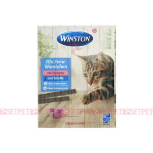 تشویقی مدادی گربه وینستون طعم ماهی - Winston Fish Cat Treat Stick - مدادی گربه وینستون - مدادی گربه وینستون طعم ماهی - اسنک مدادی گربه وینستون - تشویقی مدادی ماهی گربه وینستون