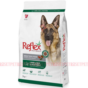 reflex adult dog lamb rice vegetable